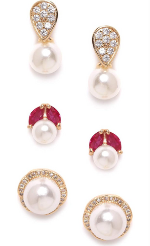 Contemporary Stud Earrings