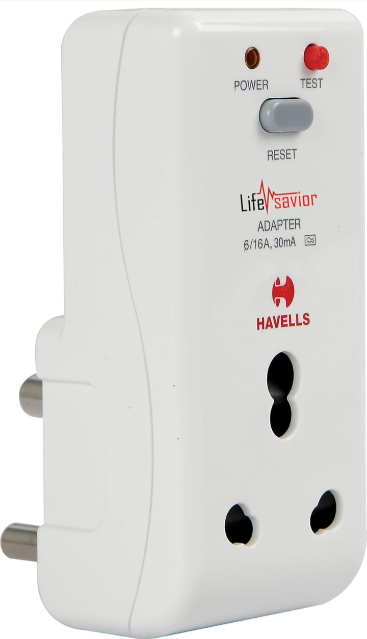 Havells Plastic  PRCD Adaptor