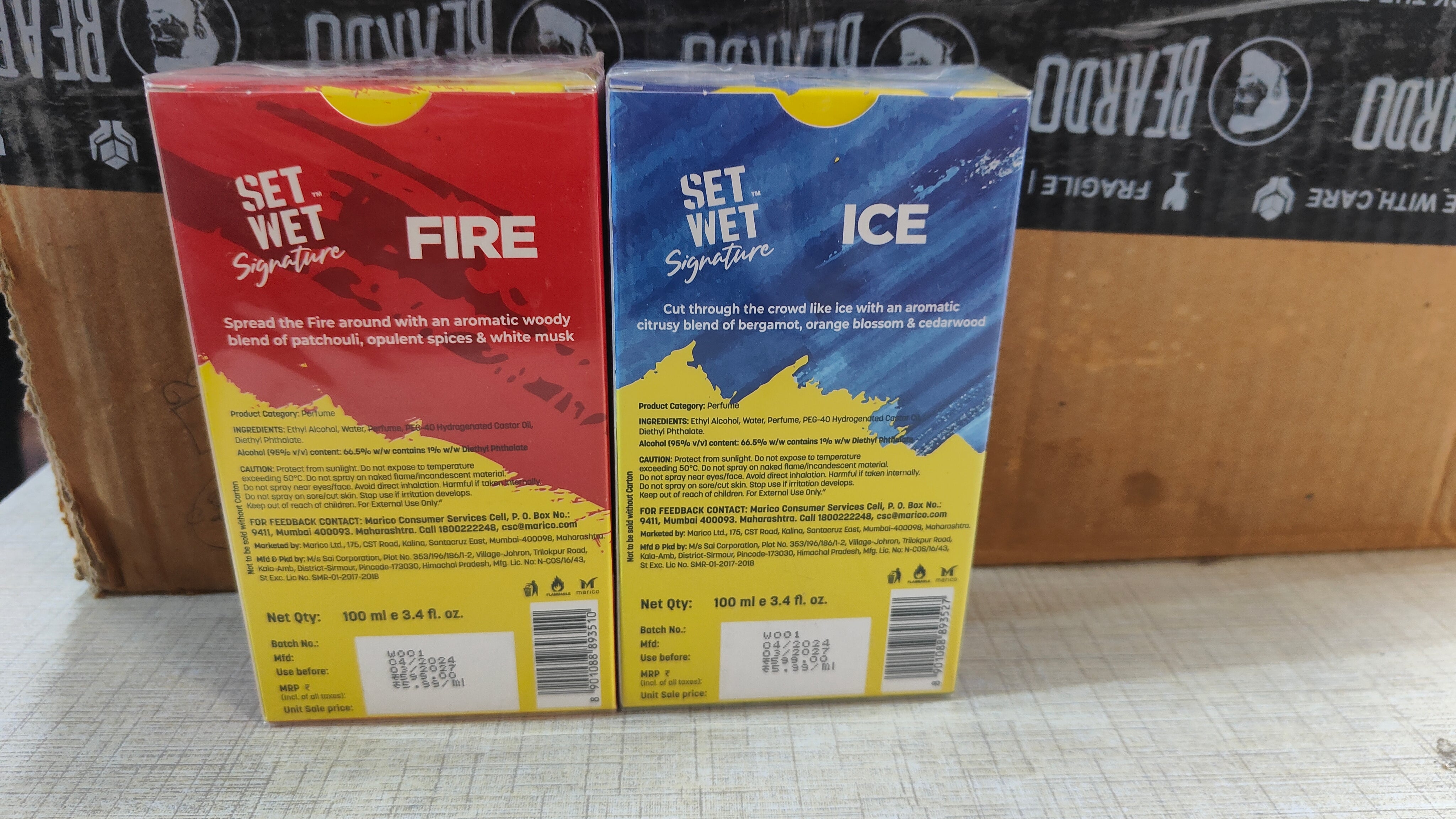 SET WET SIGNATURE FIRE EAU DE PARFUM