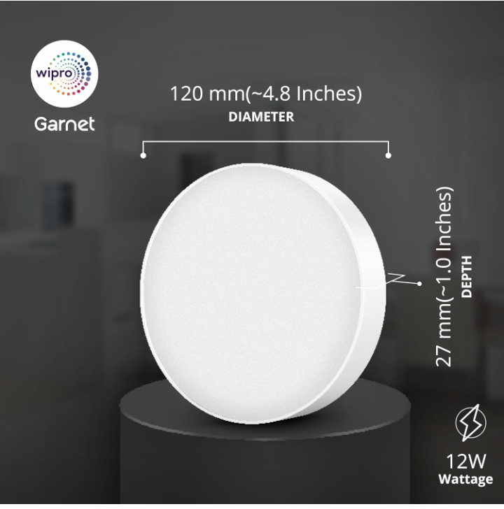 WIPRO  GARNET  ROUND LED