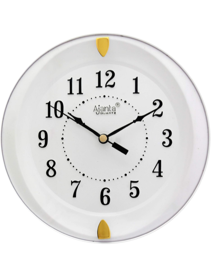 Ajanta  Plastic Analog Wall Clock