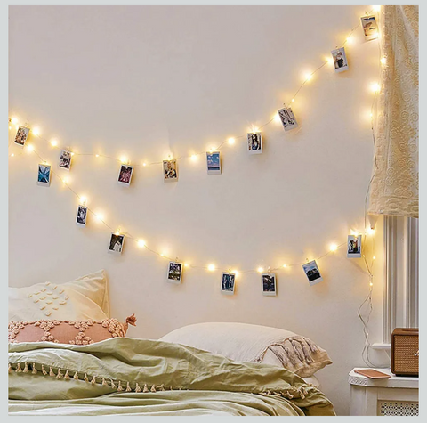 Lexton 10 Photo Clips String Light