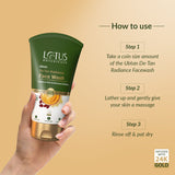 LOTUS UBTAN DE TAN FACE WASH