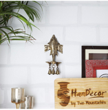 Two Moustaches Brass Ganesha