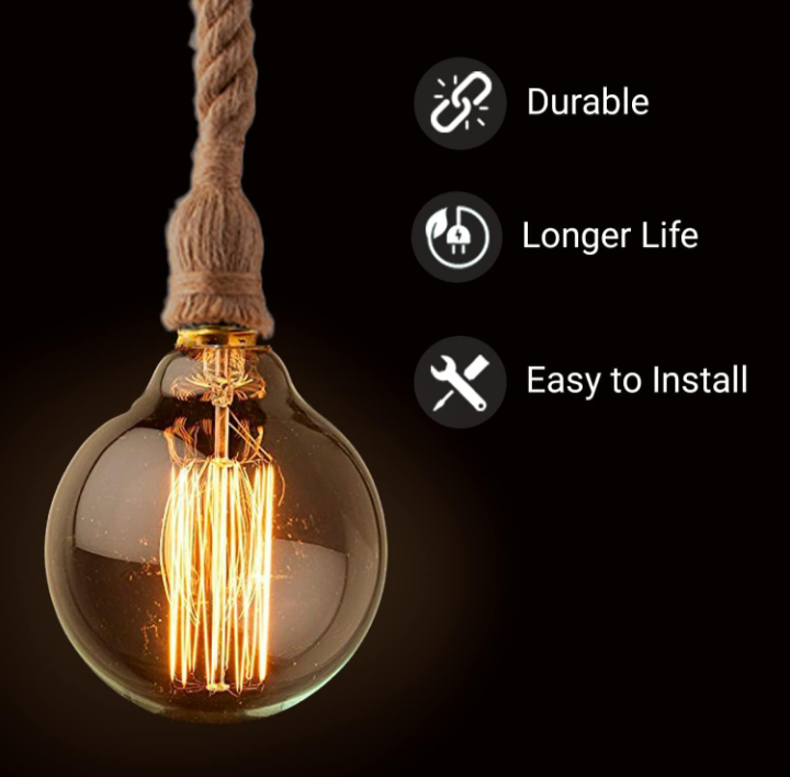 Lexton Screw Type Base Vintage led bulb