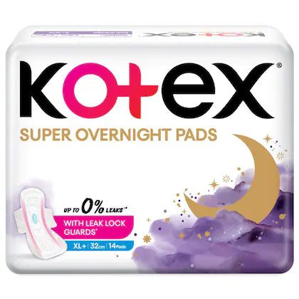 Kotex Super Overnight Sanitary  Pads