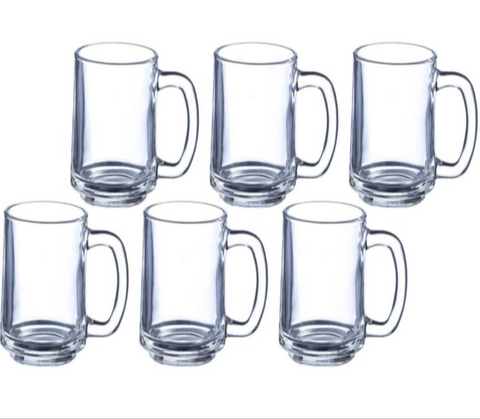 SANJEEV KAPOOR PLAYBOY BEER MUG 380ML( PACK OF 6)(SKB-907)