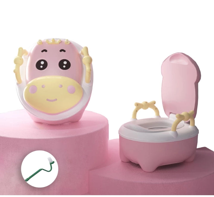 Baby potty  chair westem poilet triner seat with  comfortable  design  pottyv seat ( pink)