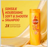 SUNSILK NOURISHING SOFT SMOOTH SHAMPOO 360 ML MRP 345/-