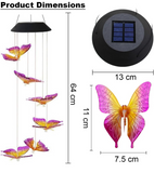 GIGAWATTS LED Butterflies Solar Light
