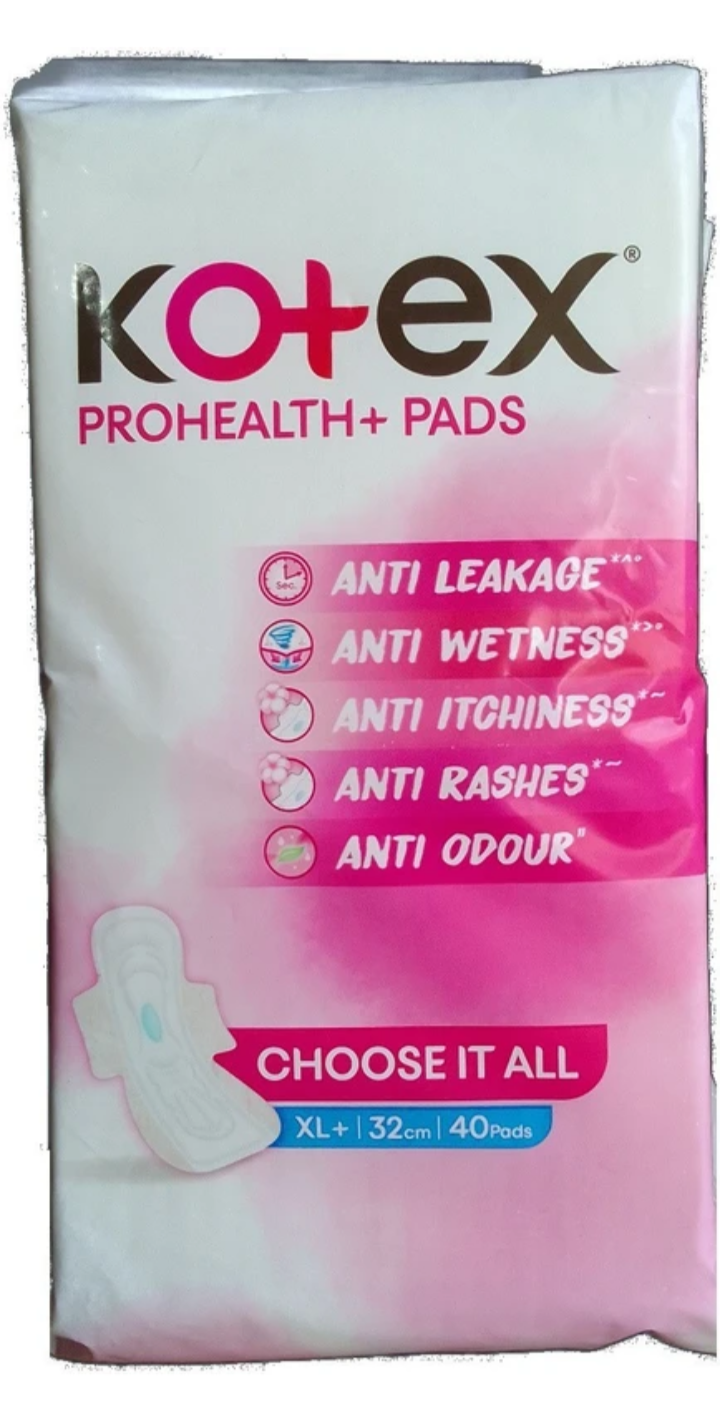 KOTEX PRO HEALTH+ PADS