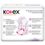Kotex Super Overnight Sanitary  Pads