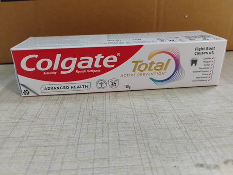 COLGATE TOTAL 120GMS MRP 190/-