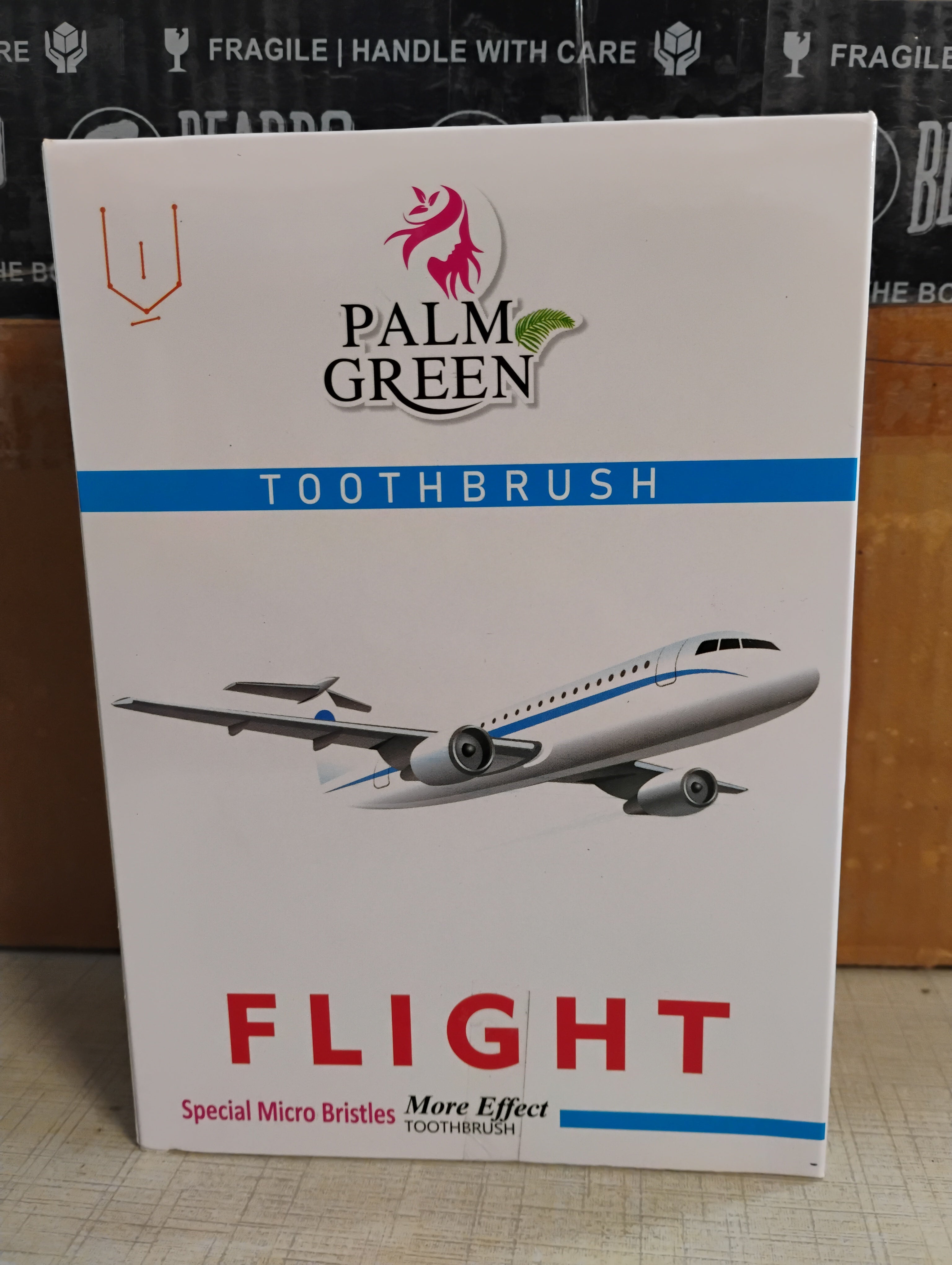 PALM GREEN TOOTHBRUSH FLIGHT