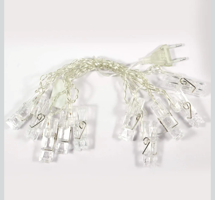 Lexton 10 Photo Clips String Light