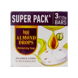 BAJAJ ALMOND DROPS SOAP 3x125gms MRP 297/-