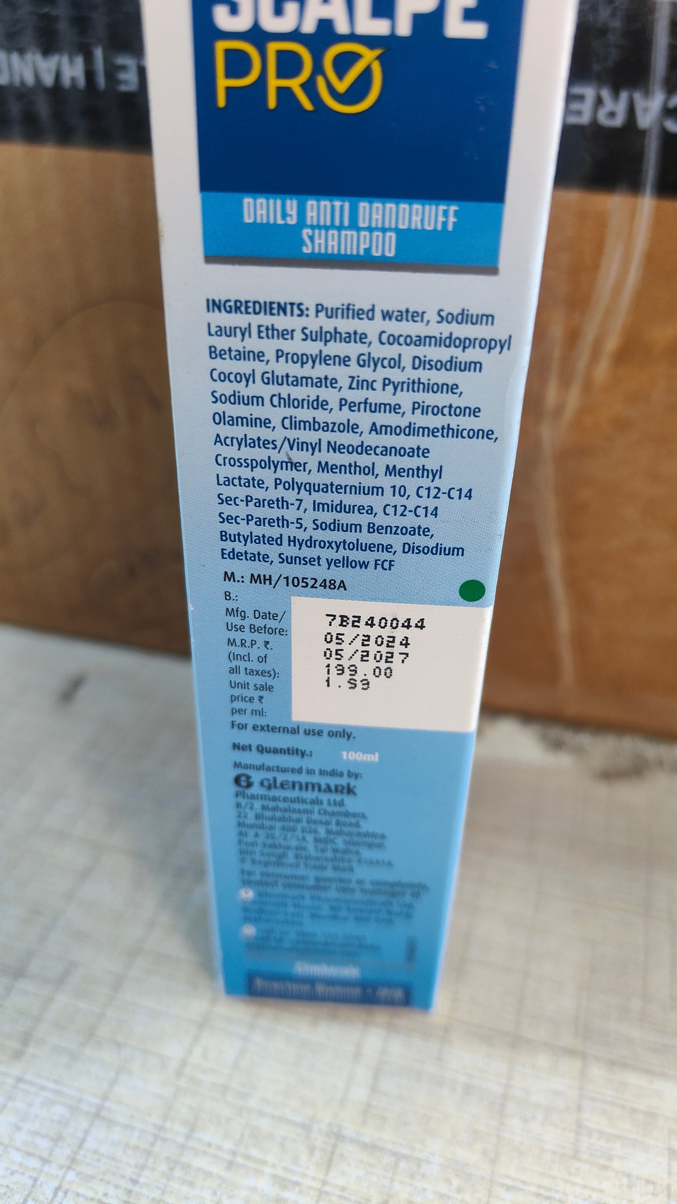 SCALPE PRO DAILY ANTI DANDRUFF SHAMPOO