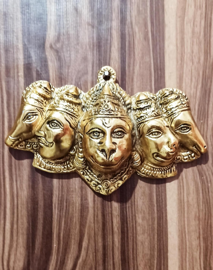 Panchmukhi Hanuman for Door Entrance Wall Hanging