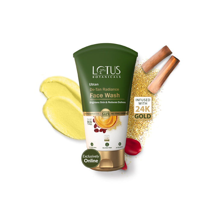 LOTUS UBTAN DE TAN FACE WASH
