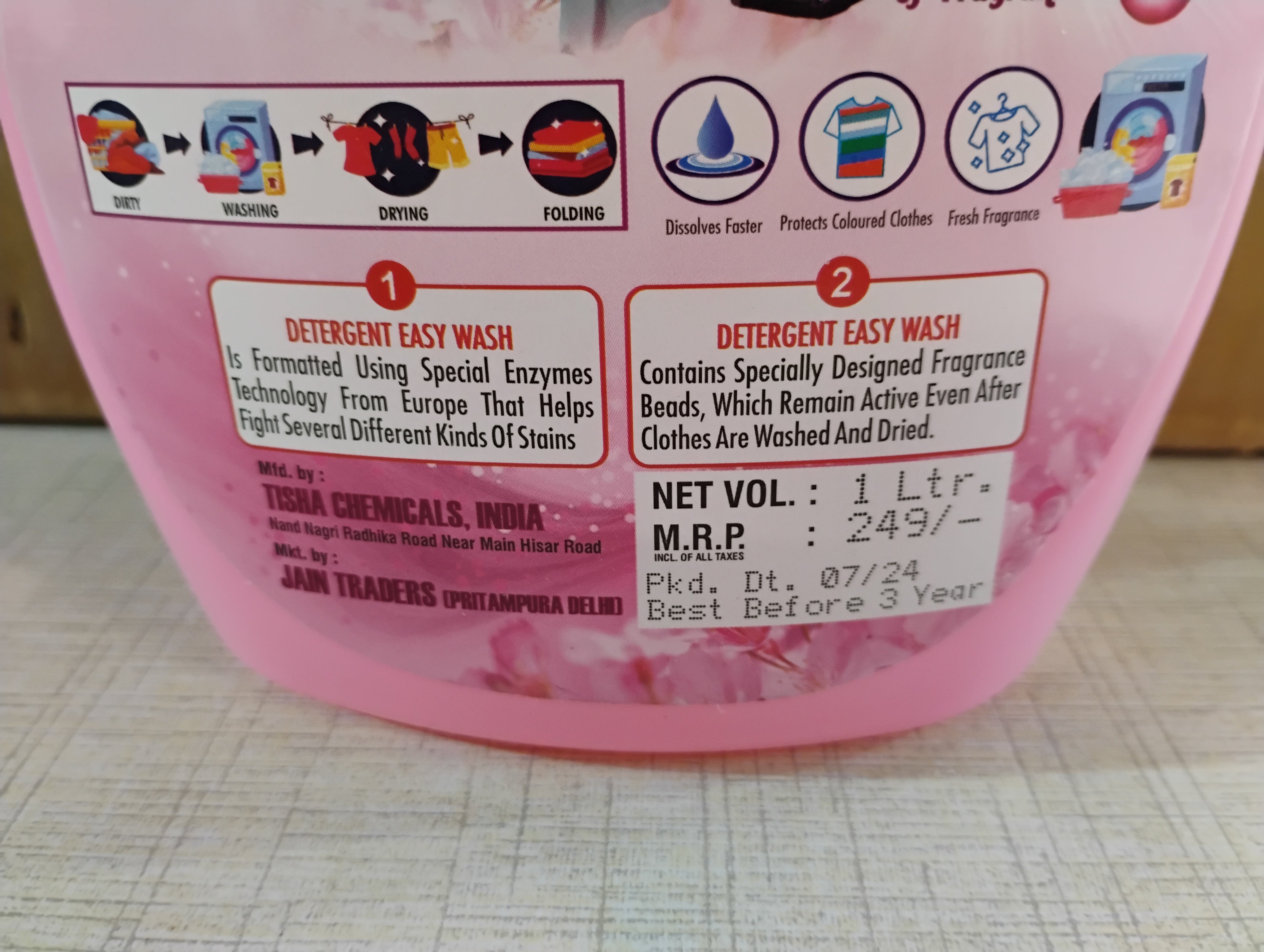 444 DETERGENT LIQUID 1LTR