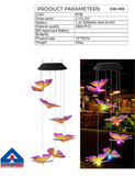 GIGAWATTS LED Butterflies Solar Light