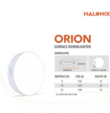 HALONIX ORION ROUND LED