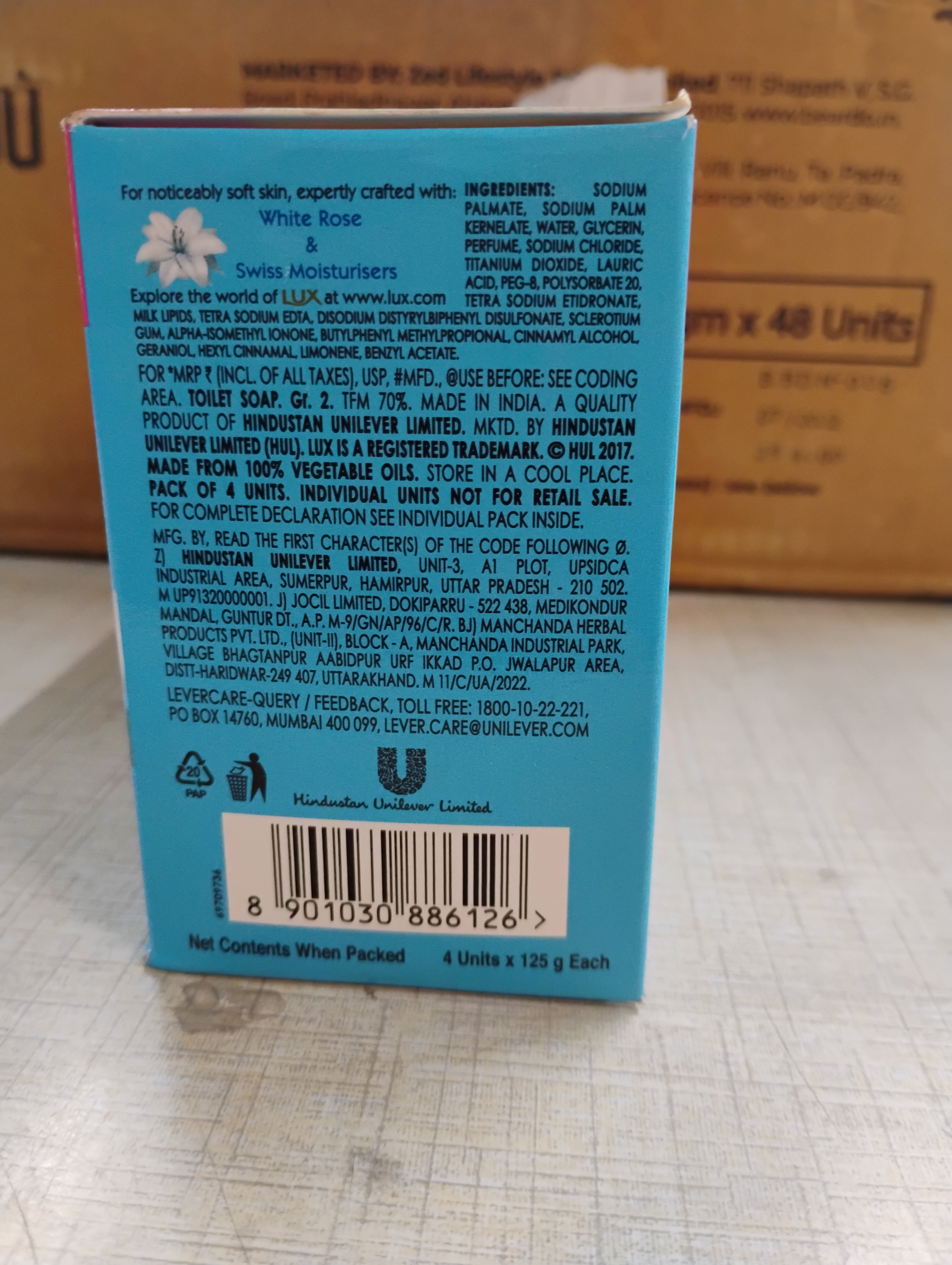 LUX INTERNATIONAL SOAP