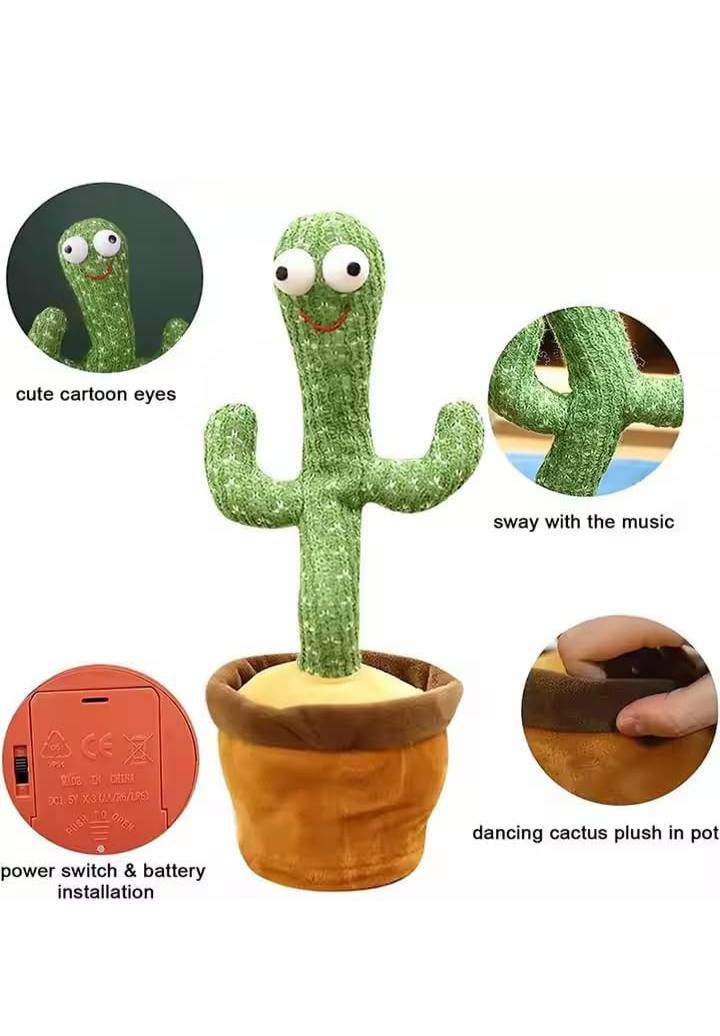 Dancing Talking Cactus Mimicking toy