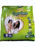 DABUR BABY SUPER PANTS SIZES M,L,XL,XXL MRP 549/-