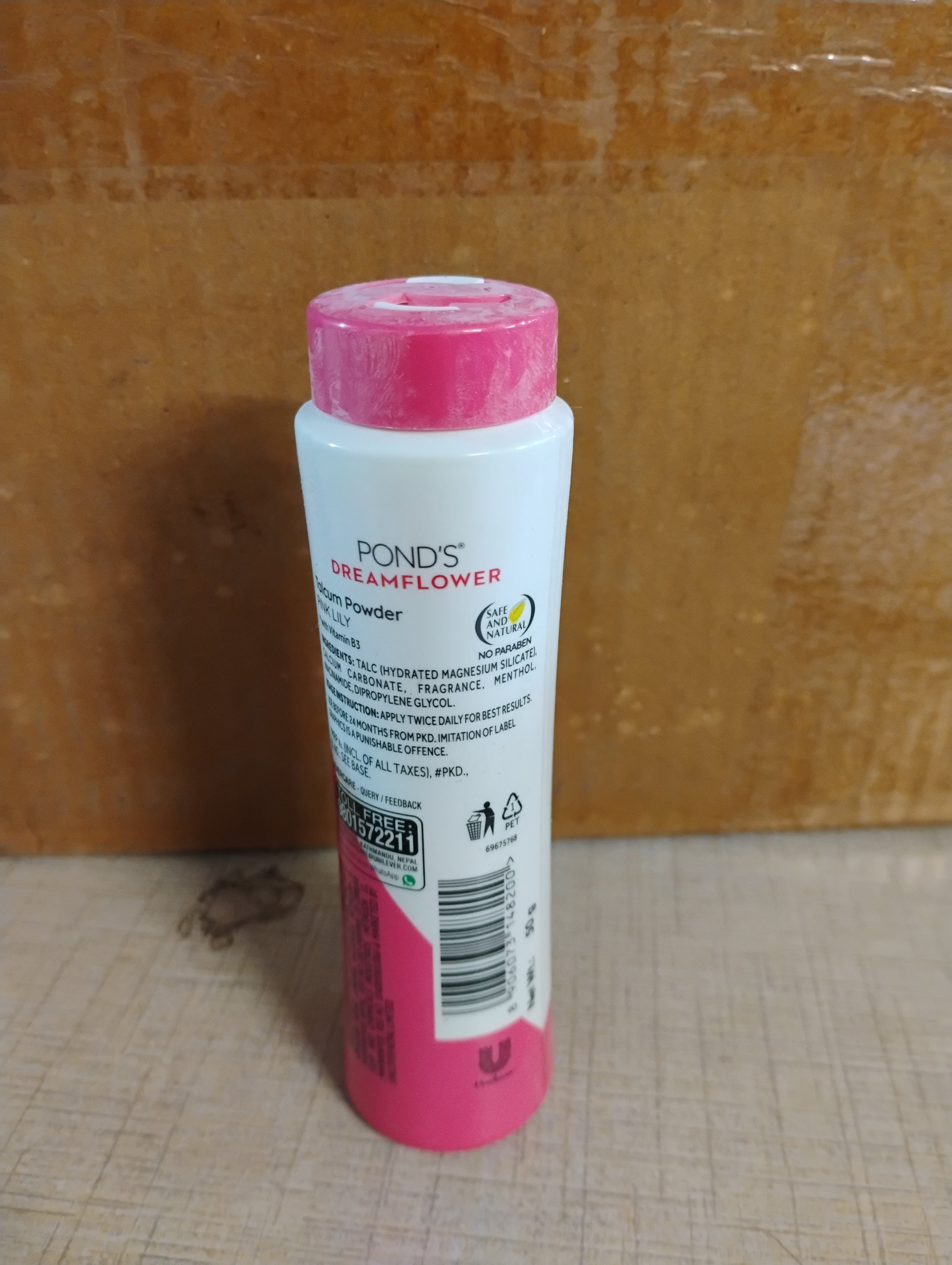 PONDS DREAM FLOWER TALCUM POWDER 50gms MRP 75/-