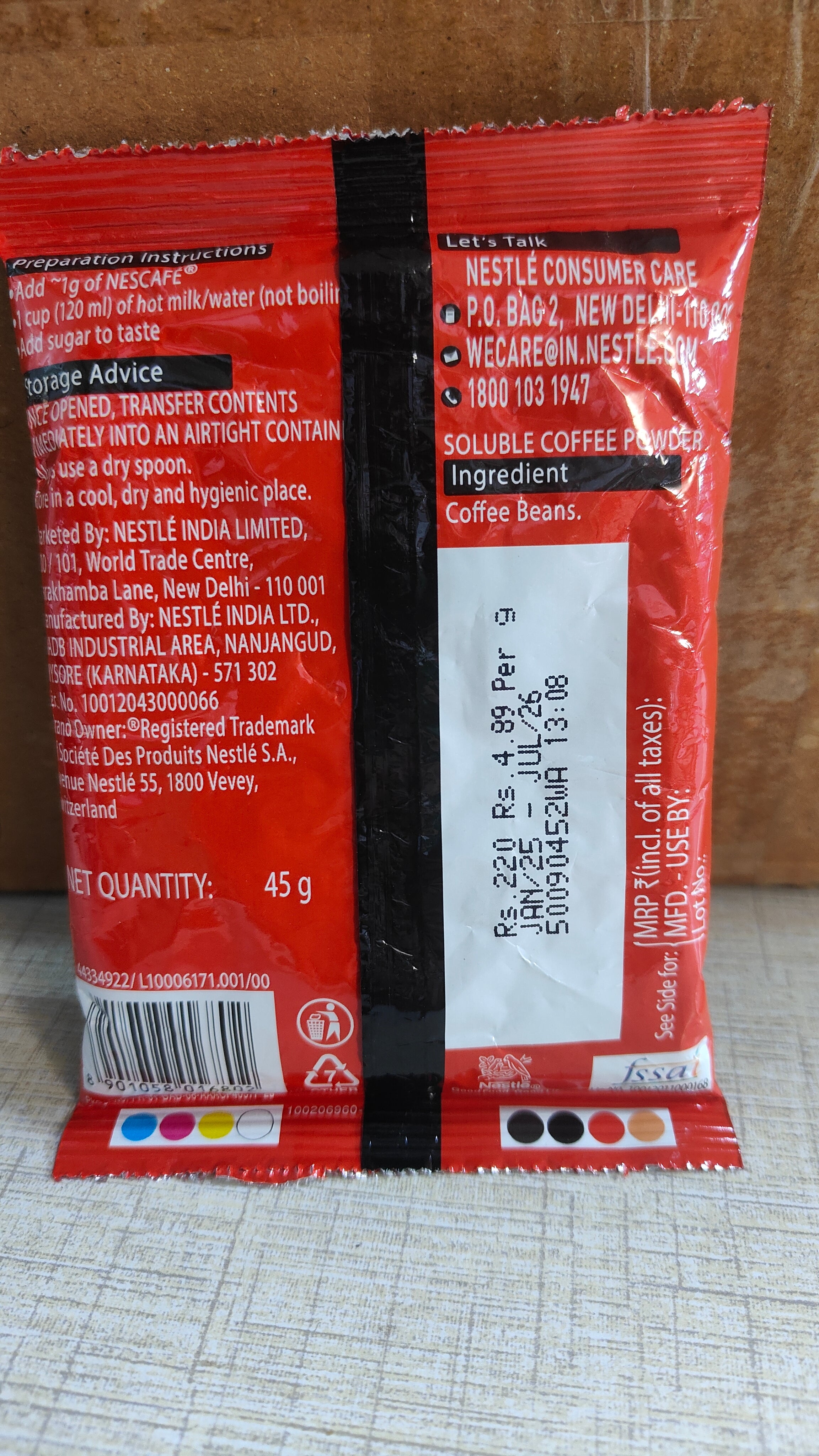 NESCAFE CLASSIC SOLUBLE COFFEE POWDER