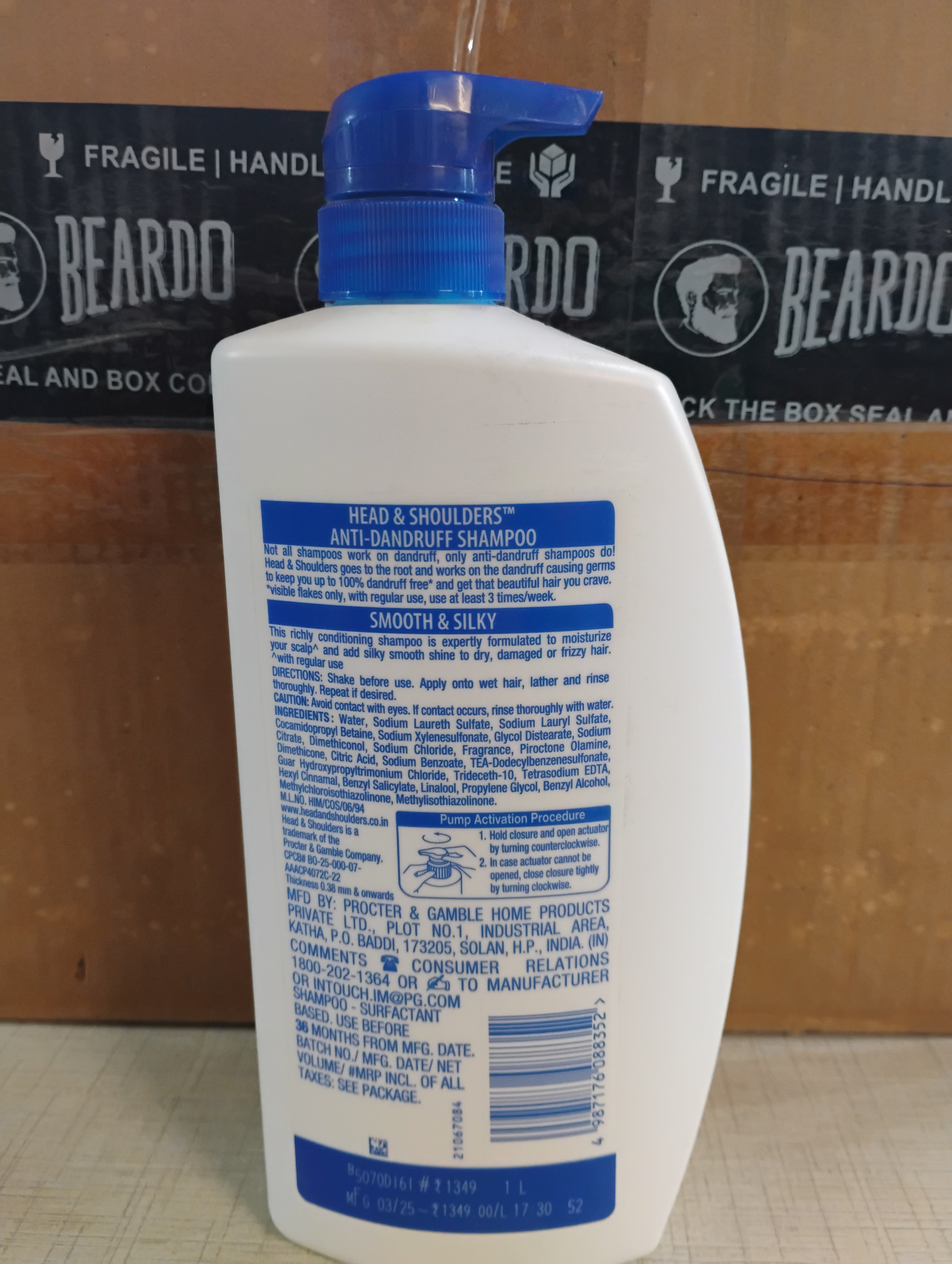 HEAD SHOLDER ANTI DANDRUFF SHAMPOO 1Litr MRP 1349/-